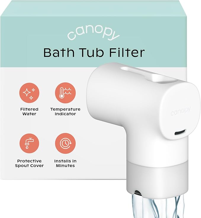 Canopy Baby Bath Tub Filter – Gentler Water Filtration by Canopy