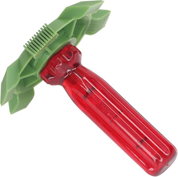 Conditioner Fin Comb Straightener Tool Kit | 2 Pcs Plastic & Stainless Steel - Image 9
