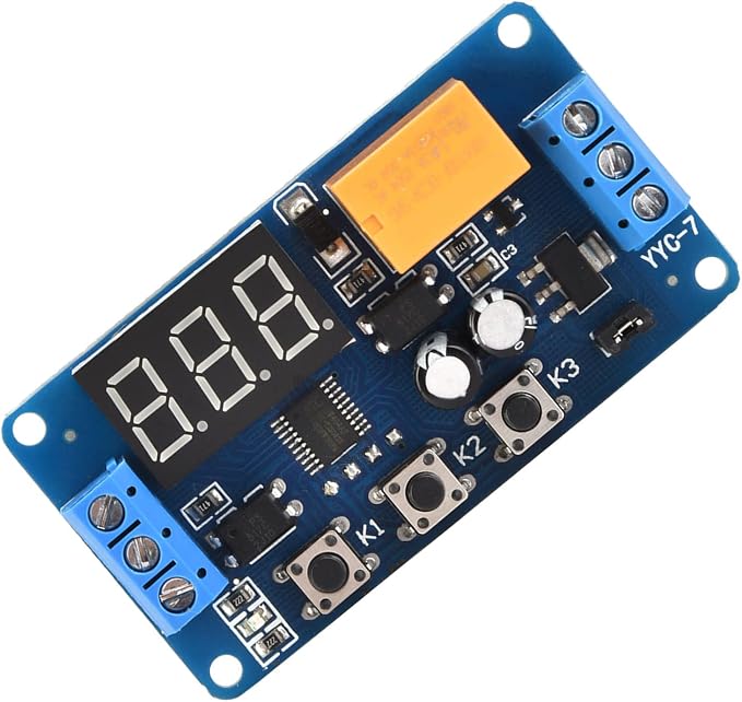 Adjustable Timer Module Time Delay Switch Module 3V 3.7V 4.5V 5V 6V 7.4V Cycle by Walfront
