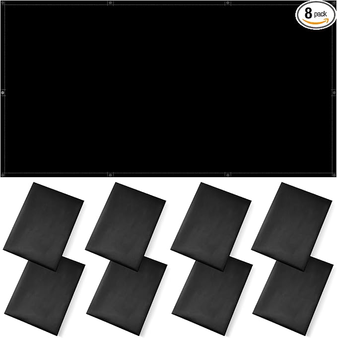 ANGSYLTH 8 Pcs Fluorescent Light Covers by ANGSYLTH