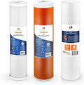 Aquaboon 5 Micron 20 x 4.5 Water Filters Whole House Set NSF Certified Water by Aquaboon