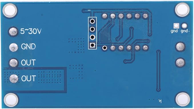 DC 5-36V Timer Module, 60x34 mm Delay Timing Cycle Module, Delay Timer Relay - Image 7