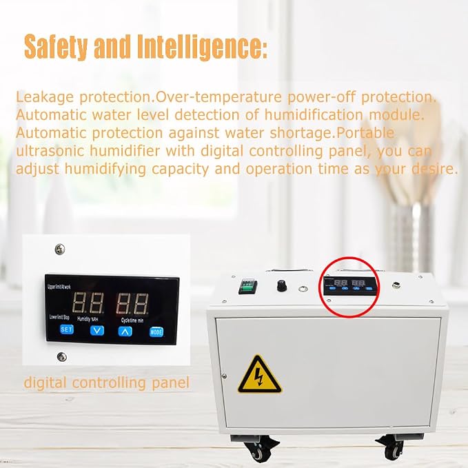 Ultrasonic Humidifier Cooler Sprayer 15kg/h Commercial Humidifier Commercial - Image 4