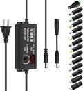 Aclorol Universal AC Adapter 3V-24V 3A 72W Adjustable Power Supply DC 3V 5V 6V by Aclorol
