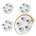 Self Adhesive Mini Caster Wheels, 360° Swivel Mute Universal Wheel Roller by Blissfuhue
