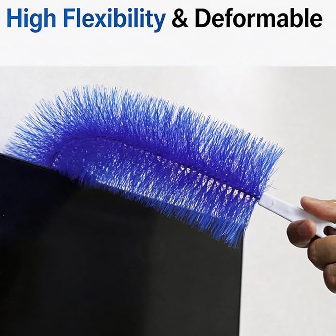 Bendable Microfiber Duster, Reusable Dust Remover, 2027 New Fan Cleaning Brush - Image 3