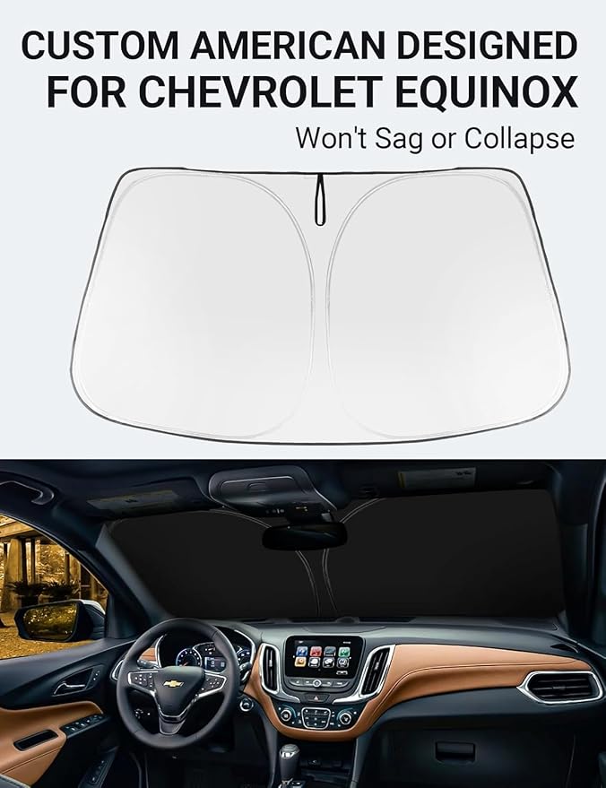 Proadsy 2026 Upgrade Front Windshield Sunshade Foldable Sun Shade Protector - Image 2