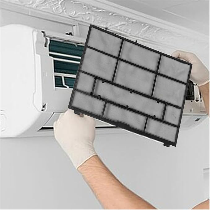 Plastic Air Conditioner Filter Mesh Indoor Unit Hanging Dust Screen Household - Image 4