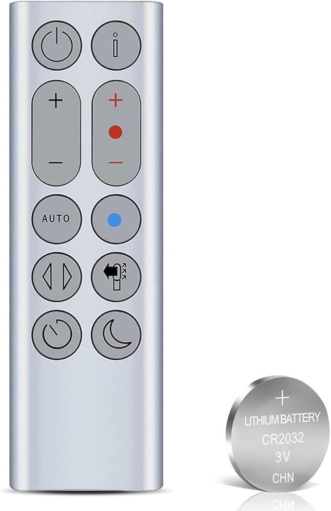Replacement Remote Control for Dyson HP04 HP07 HP4A Pure Hot + Cool Heater Fan by RETROSUNRemoteeasytomaster