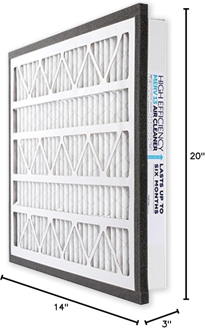 Zephyr 14x20x3 VGF Merv 13 Media Air Cleaner Replacement Filter - Image 6