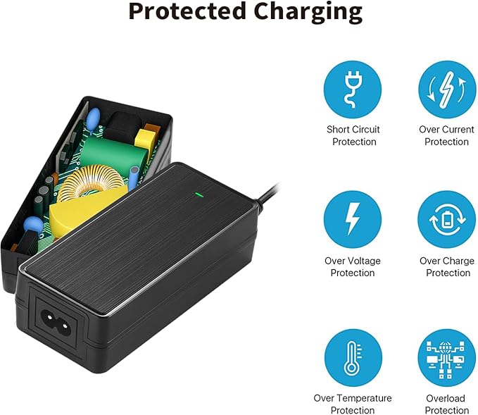 12V 5A 60W AC to DC Power Adapter, 100-240V to 12V Car Cigarette Lighter Socket - Image 7
