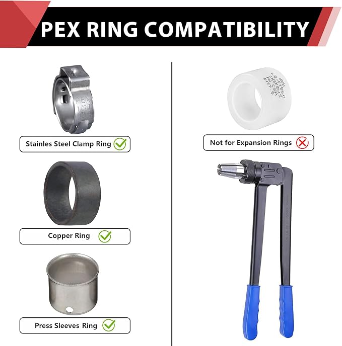EFIELD Pex 1/2 Inch x 1/2 Inch Male NPT Adapter Brass Crimp Fittings - Image 5