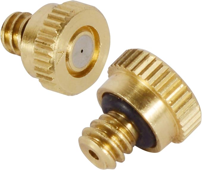 KUWAN 0.016" Orifice Thread UNC 10/24 Brass Misting Nozzles Low Pressure - Image 3
