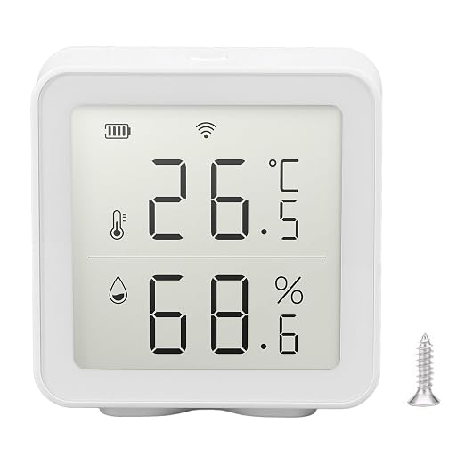 KANASI Temperature Humidity Sensor, Wireless WiFi Indoor Thermometer Meter Gauge by Unknown