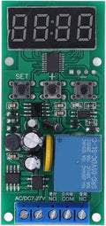 Real Time Timing Switch Relay Module PCB, 7-27V Power Supply, Synchronization by QWUUYEC