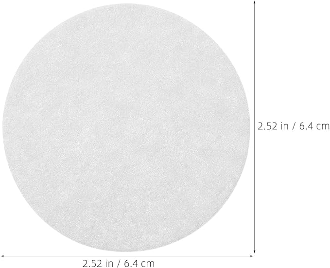 300pcs White round Disposable Coffee Filters 64mm - Image 2
