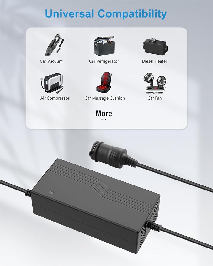 ALITOVE AC to DC Converter 13A 156W 120V 110V to 12V Converter AC to DC Adapter - Image 3