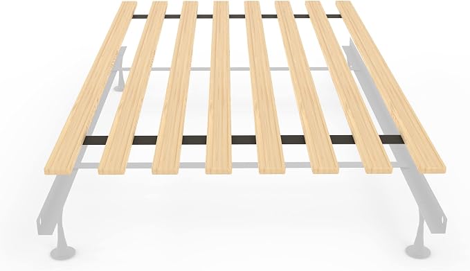 Greaton, 0.68-Inch Vertical Wooden Bunkie Board/Bed Slats by Greaton