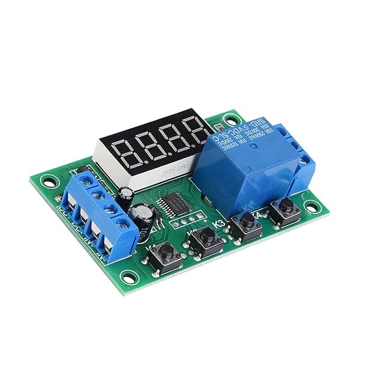 LED Display Timer LED Display Adjustable Timer Relay Module - Image 3