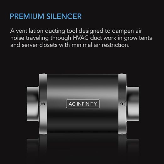 AC Infinity Inline Duct Fan Silencer - Image 3