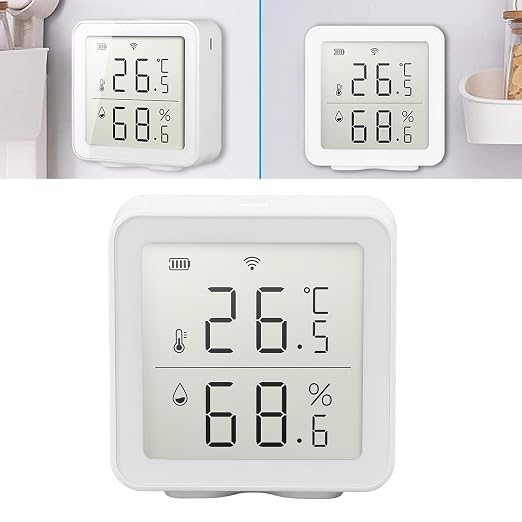 KANASI Temperature Humidity Sensor, Wireless WiFi Indoor Thermometer Meter Gauge - Image 5