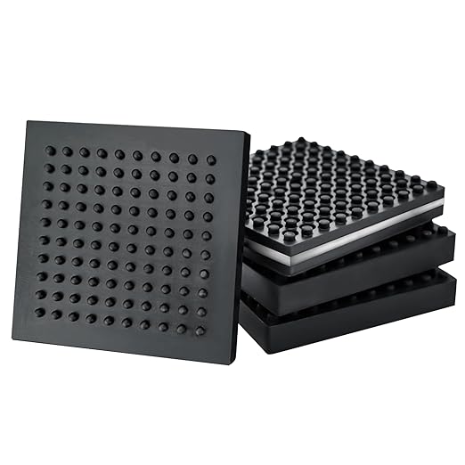 BXI Machine Anti Vibration Mats Heavy Duty by BXI