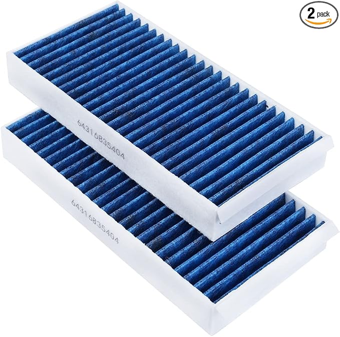 2-PACK HEPA Cabin Air Filter Fits by Forccord