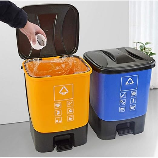 HASMI Trash Can Pedal-Type Trash Can, - Image 5