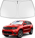 Proadsy Windshield Sun Shade for Jeep Grand Cherokee 2014-2025 2026 4-Layer by Proadsy