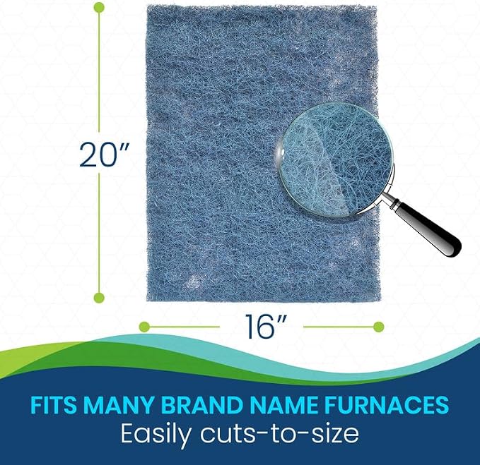 Natural Fiber Hog Hair Furnace Door Filter - Image 2