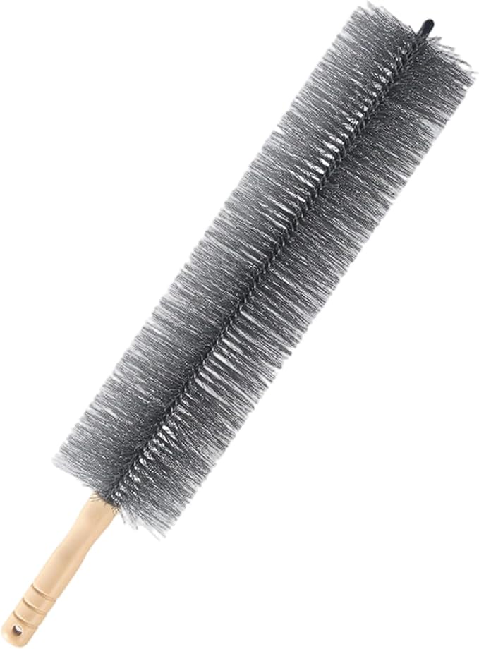 Bendable Microfiber Head, Reusable Dust Remover, Fan Brush Cleaner Washable - Image 2