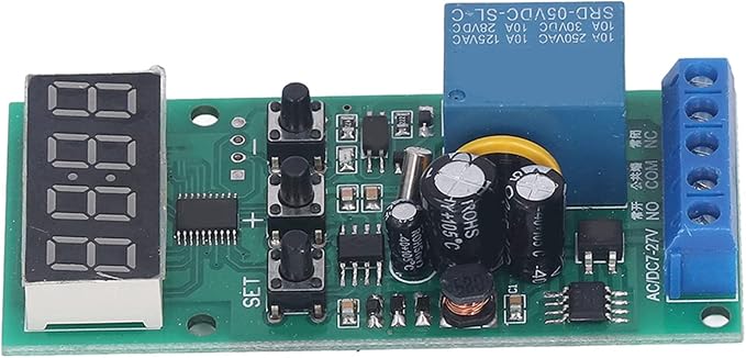 Real Time Timing Switch Relay Module PCB, 7-27V Power Supply, Synchronization - Image 5