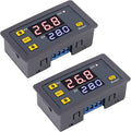2Pcs Timer Delay Relay DC 12V 20A Programmable LED Digital Cycle Delay Relay by AITIAO