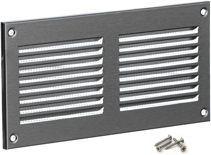 Steinberg14 Stainless Steel Vent Cover 6x2 by Steinberg14