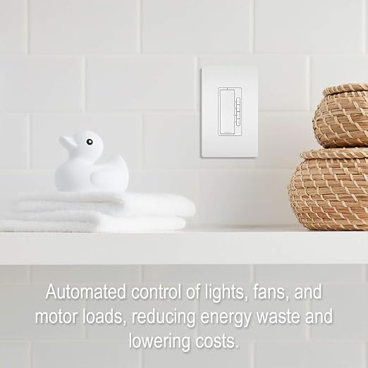 Legrand Radiant Digital Countdown Timer Rocker Light Switch, - Image 4