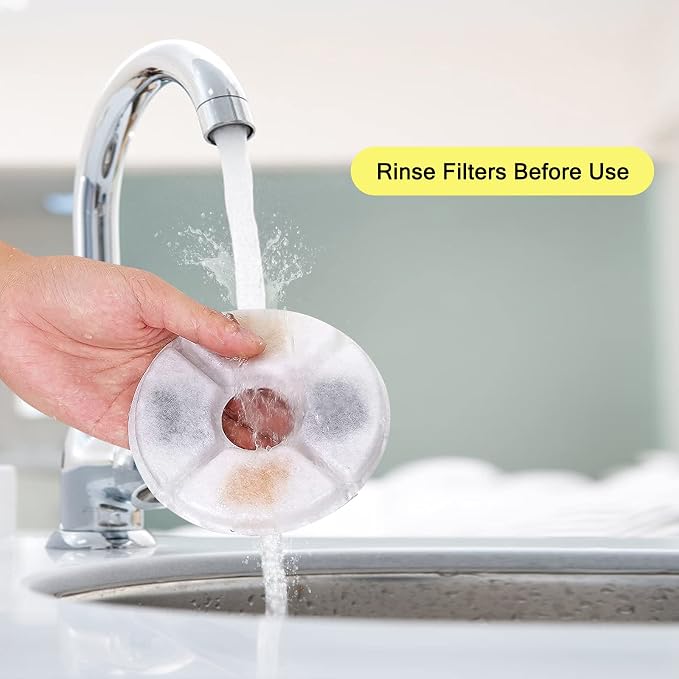 Cat Water Fountain Filters, 3 Filtration System - Image 4