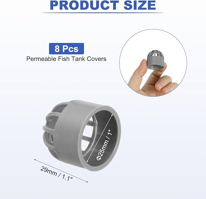 PATIKIL 1 Inch Fish Cover Permeable Cap - Image 2