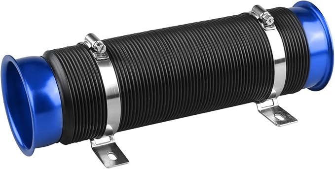 Sporacingrts Air Intake Pipe Inlet Hose Adjustable 3" 76mm Flexible Cold Air by Sporacingrts