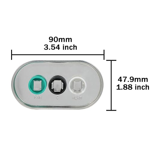 VEXUNGA 50/5 uF 50+5 MFD 370V 440V 450V Oval Dual Run Start AC Capacitor 50 5 - Image 3