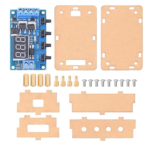 Programmable Timer Delay Relay Module DC 5V-36V Adjustable On/Off Cycle Timer - Image 4