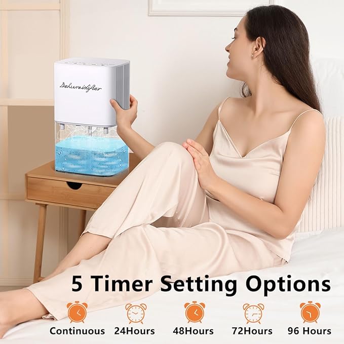 Dehumidifier 1657ML 58OZ Small Dehumidifier - Image 6