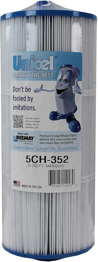 Unicel 5CH-352 35 Square Foot Media Replacement Hot Tub Spa Filter Cartridge - Image 7