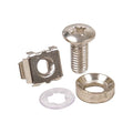 Sound Town M6 Rack Screws and Cage Nuts, 100 Sets, by SOUNDTOWN