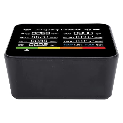 Yctze Air Quality Analyzer, Connection Digital Display Environmental Monitor - Image 2