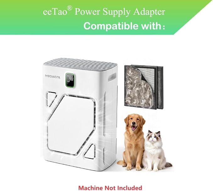 24V Adapter for Meowant MW-PA16 MWPA16 Air Purifier for Home DC24.0V 48W - Image 2