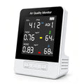 6-in-1 Air Quality Monitor, Smart Indoor CO2 Detector & HCHO TVOC AQI Tester by morhandisn