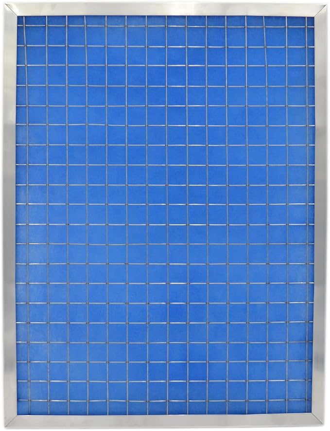 20x20x1 Air Filter MERV 8 Filter Media, AC Furnace Filter, Aluminum Reusable - Image 2