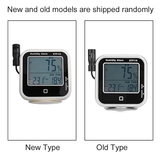 ETP110 Digital Hygrometer, Temperature Humidity Dew Point Meter, Portable - Image 5