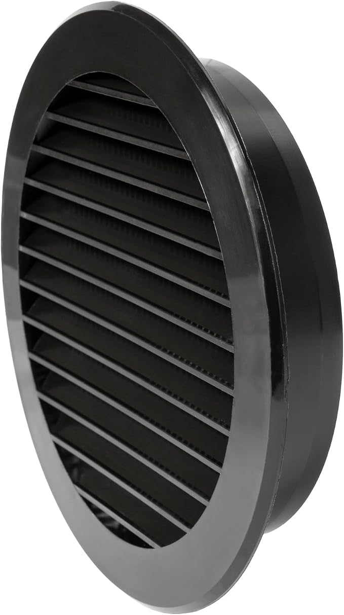 Repa Market 5 Inch Round Black Vent Cover by RepaMarket