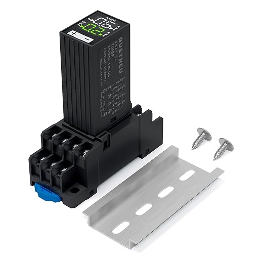 LCD Digital Display Relay, Dual Time Control Delayer by GUETNEU
